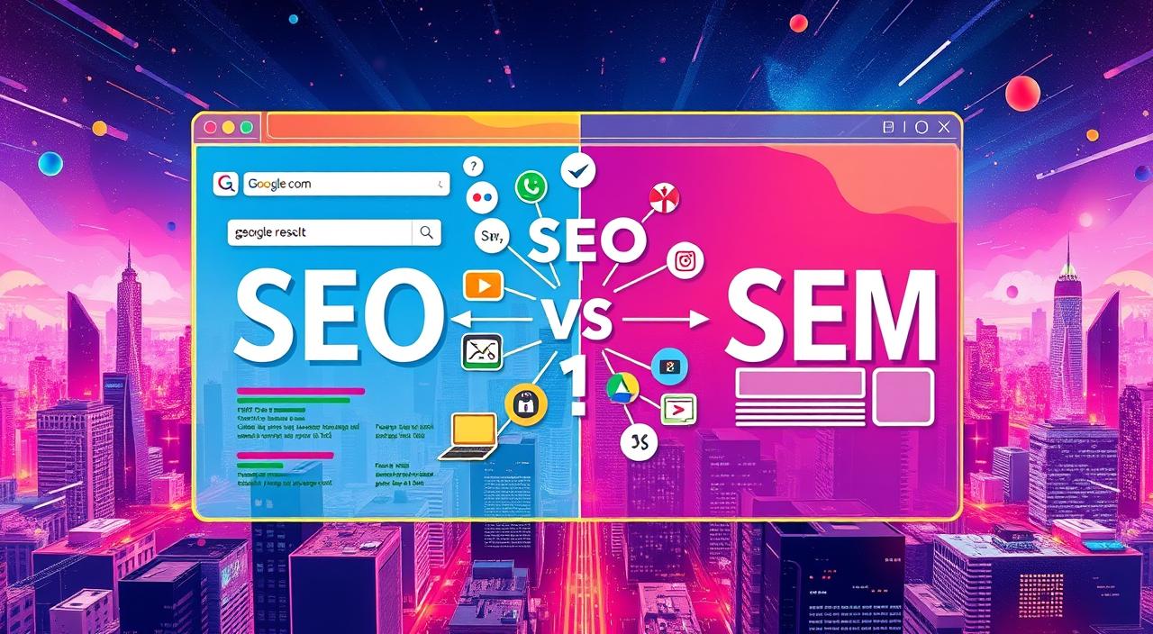 perbedaan SEO dan SEM